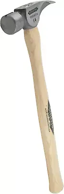 TI14SS Titan 14-Ounce Titanium Framing Hammer with Straight Handle,Silver