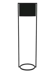 Frama 1 Light Floor Lamp in Black