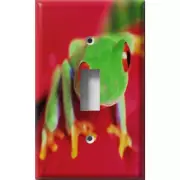 SnazzySwitch Frog Runt - Light Switch Plate Cover