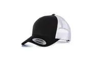 Flexfit Unisex Adult Two Tone Trucker Cap (Black/White) (One Size)