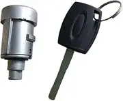 STGTZPLPDU Starter Ignition Lock Cylinder with Key Fit for Ford Fit for Focus Ignition Lock Switch Door Lock