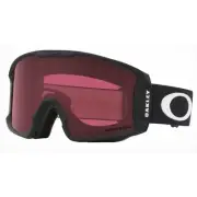 Oakley Line Miner XM Matte Black Prizm Snow Dark Grey Mask Ski Snowboard New