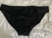 Nicole Miller black scoop swim bottoms size womens plus 3X NWT