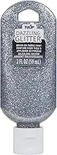 Duncan 401-40197 Tulip Dazzling Glitter Brush-On Fabric Paint 2oz-Silver
