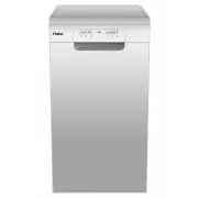 Haier 45cm Compact Freestanding Dishwasher - Silver HDW10F1S1
