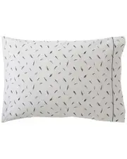 Anne de Solene Set of Two 200 Thread Count Face A Face Pillow Cases