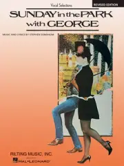 Sunday in the Park with George Vocal Score Sheet Music by Stephen Sondheim Book