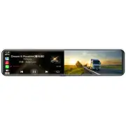 12in Touch Screen Rearview Mirror Car Dash Cam Video Recorder Parking Monitoring (for: Honda Civic)