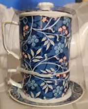 Grace Teaware Tea For One Blue Floral