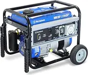 [Westinghouse] WHXC3750-PRO Professional Series Portable Generator - 3000W Running/3750W Starting, RCD Safety Switch, 100% Pure Sine Wave, Ideal for Outdoor and Domestic Applications – Blue & Black