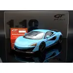 GT SPIRIT 1/18 MCLAREN 600LT BLUE GT310 MASH