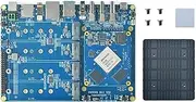 MiiElAOD CM3588 NAS Kit Rockchip RK3588 Development Board On-board PCIe 2.5G Ethernet Controller Supports OpenWrt,Android,Ubuntu,Debian (16G RAM-64G EMMC, CM3588 NAS KIT)