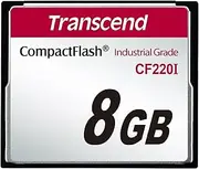 8GB Transcend Industrial Temperature Range CF220I 220X Ultra CompactFlash (SLC)