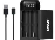 XTAR PB2S USB Li-ion Battery Charger Power Bank QC3.0 PD Type-C