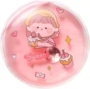 Reusable Heat Pack - Cute Gel Hand Warmer Fast Heating, Portable Gel Heat Packs for Hands, Click Heat Reusable Heating Pack for Home Outdoor Use