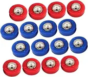 Yardwe Replacement Shuffleboard 28 Pack Sturdy Plastic Steel Beads for Tabletop Games Great for Boys and Girls