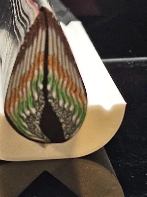 Polymer Clay Feather canes raw F302 Kato/Premo by Adolia