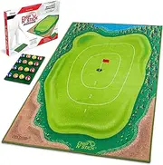 GoSports Chip N' Stick Golf Chipping Mat Game with Golf Balls - Choose Classic, Darts or Islands
