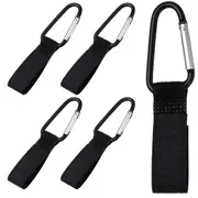4pcs Pram Hook Baby Kids Stroller Hook Shopping Bag Clip Carrier Hanger