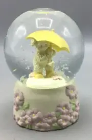 Dept. 56 “Showers Bring Flowers” Christmas Snow Babies Snow Globe, 2000