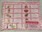 The Pink Series - Vowel A Work Mats (40 cards-4 Laminated WorkMats) Montessori