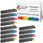 Cartridge Planet 3 Sets BCMY Non-Genuine Toner Cartridge for Kyocera TK-8309 TK8309K TK8309K TK8309K TK8309 (25,000/15,000 (B/CMY) pages) for TASKalfa 3050ci TASKalfa 3051ci TASKalfa 3550ci TASKalfa..