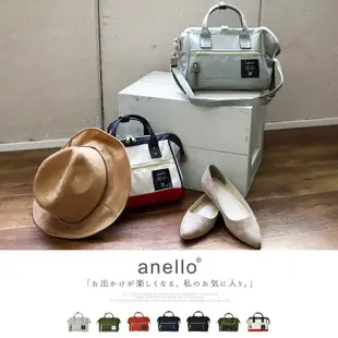 日本人氣商品 Anello高密度尼龍手提肩背兩用-5色 (7.8折)