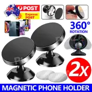 2 X Universal Magnetic Magnet Dashboard Mobile Phone Holder Dash Car Mount Stand