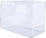 MsaHeuto Sewing Machine Cover Transparent with External Sewing Tool Protector