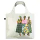 LOQI春捲包/購物袋-三位女孩(耐重20公斤/防潑水面料/三種收納/購物袋/收納袋/愛地球)