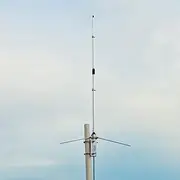 [HYS] 390-470Mhz UHF 6dBi 100W UHF-Female So239 Connector Alterable Adjustable Frequency Aluminum Alloy Mobile Outdoor Antenna for Motorola Kenwood Icom Midland Mobile Transceiver Mobile Radio Repeater