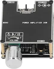 Stereo Amplifier Module: 30W Single Channel High Power Digital Bluetooth Amp Board with Aux, Bluetooth, USB Input, Dc9-24V