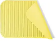 Pet Grooming Table Non-Slip Mat - Padded Mat for at-Home Grooming Dogs and Cats,Bathing Mat for Pets, Diameter：57cm/22.44inch (Yellow, 57cm/22.44inch)