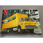 Vintage 70's AMT Ford C-600 Truck City Delivery "Hertz" Model Kit sealed
