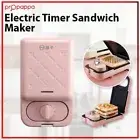 Cafe Press Non-Stick Sandwich Waffle Maker Toasted Toaster Breakfast Machine AU