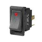 Narva Illuminated Heavy Duty Rocker Switch - Red