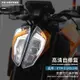 適用KTM390DUKE大燈膜改裝機車前車燈高清透明貼紙車頭燈保護膜『順發摩配城』