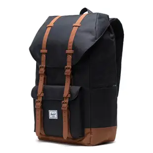 Herschel Little America 大型 黑色 全黑 防潑水 帆布 尼龍 大容量 背包 男包 後背包 現貨