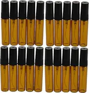 VICASKY Elegant Mini Perfume Bottles 20pcs Glass Spray Bottles Refillable Travel Perfume Atomisers