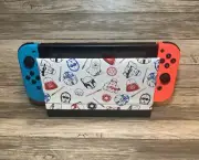Star Wars White Nintendo Switch Dock Cover Screen Protector Cotton USA