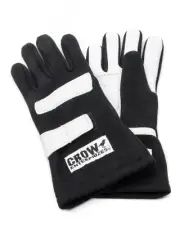 crow safety Gloves Medium Black Nomex 2-Layer Standard - 11714