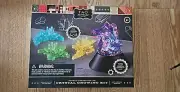 NEW FAO Schwarz 25 Piece Exploration Lab Crystal Growing Kit With Color LED Base