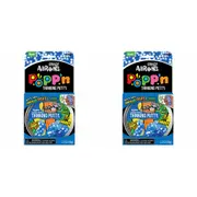 2x Crazy Aarons Thinking Putty Crackle'n Kraken Popp'n Kids Play Toy 10cm 3y+