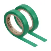 2Pcs 26Ft Tennis Racket Badminton Racquet Grip Finishing Tapes, Green