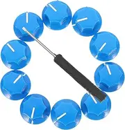 SWOOMEY 1set Potentiometer Knobs Screwdriver Easy to Install Rotary Control Knobs for Electric Guitar Volume and Tone Adjustments