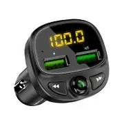 Car FM Radio Transmitter with MP3 and USB Charger