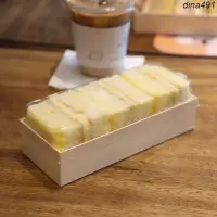 在飛比找蝦皮商城精選優惠-熱銷︱蛋糕木盒長方形蛋糕盒子 包裝盒 一次性摺疊木盒 餐盒 