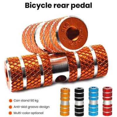 Rear Wheel Pedal Aluminum Alloy Pedal Anti-slip MTB Road Bicycle Cycling Accs