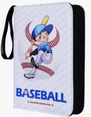 480 Card Trading Card Binder with Sleeves And Zipper, Baseball Card Binder
