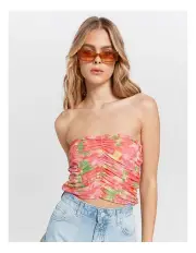 [ONLY] Paris Top in Fuchsia